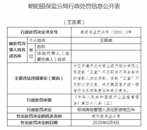 挪用資金入股被嚴懲，遼寧建平農商行暴露公司治理短板
